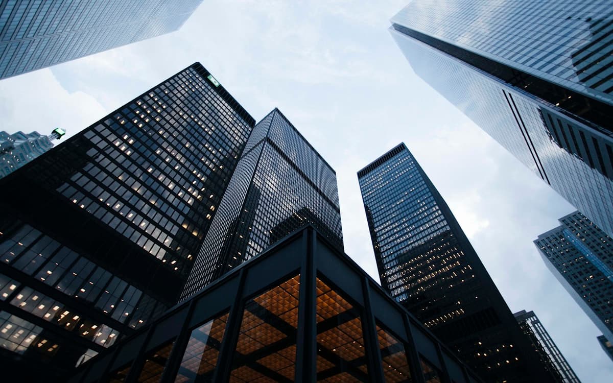 Modern city skyline